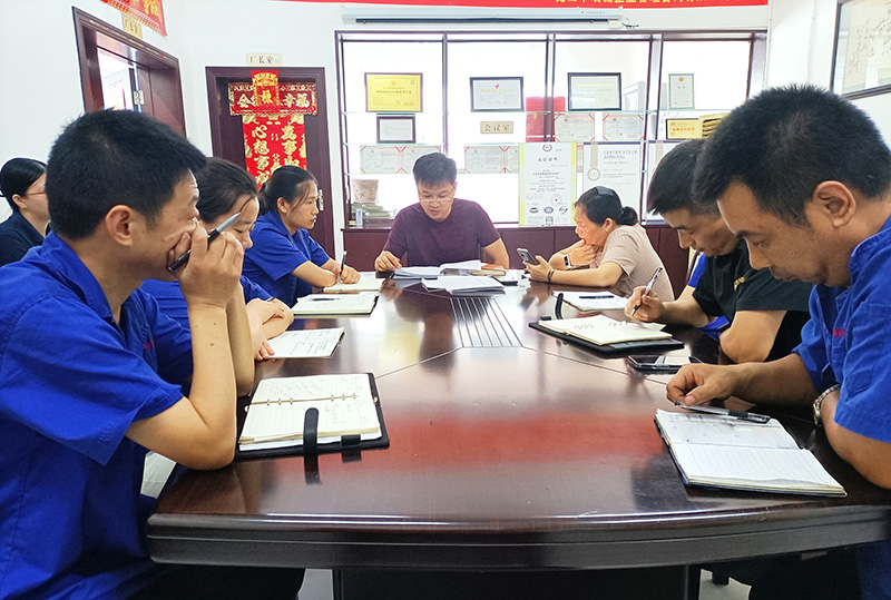 Dafeng Mingyue Bearing Bush Co., Ltd. a avut a noua întâlnire lunară pentru 2024